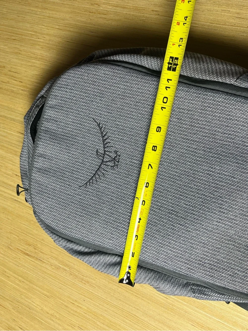 Osprey Cyber Port Backpack Gray Travel Work School Bag